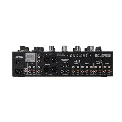 Ecler NUO4.0F Professional 4-Channel DJ Mixer (Black)