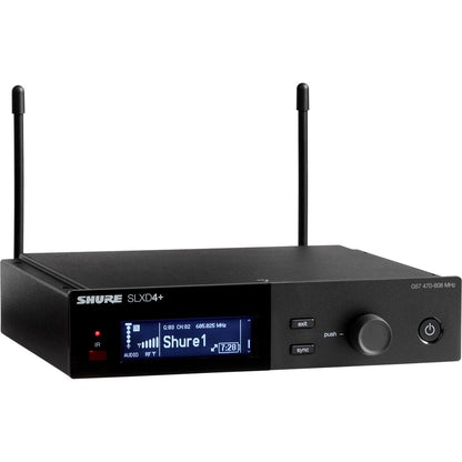 Shure SLXD14+/SM35 Digital Wireless Cardioid Performance Headset Microphone System (G57: 470 to 608 MHz)