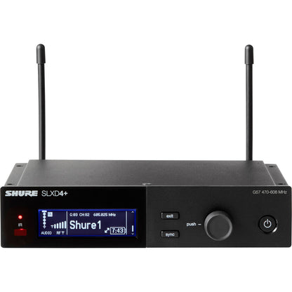 Shure SLXD14+/SM35 Digital Wireless Cardioid Performance Headset Microphone System (G57: 470 to 608 MHz)