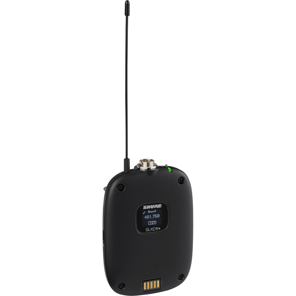 Shure SLXD14+/SM35 Digital Wireless Cardioid Performance Headset Microphone System (G57: 470 to 608 MHz)