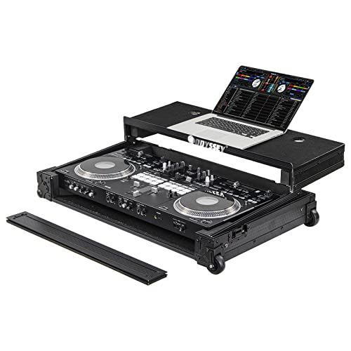 Odyssey Pioneer DDJ-Rev7 Industrial Board Flight Case with Glide-Style Laptop Platform