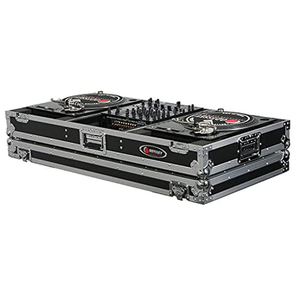 Odyssey FZBM12W Flight Zone 12" Mixer Battle Mode Turntable Coffin with Wheels