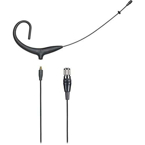 Audio-Technica BP892xCH Omnidirectional Earset and Detachable Cable with cH Connector, Black (Open Box)