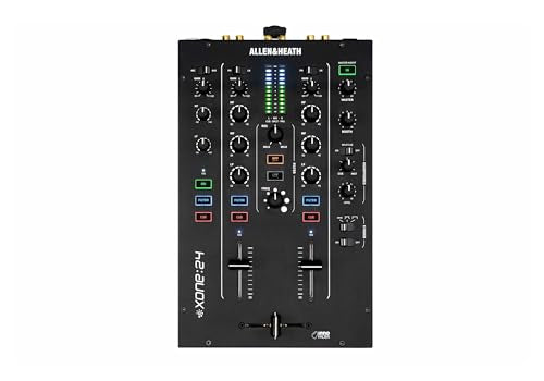 Allen & Heath Xone:24 Professional 2+1 Channel Analog DJ Mixer + Decksaver