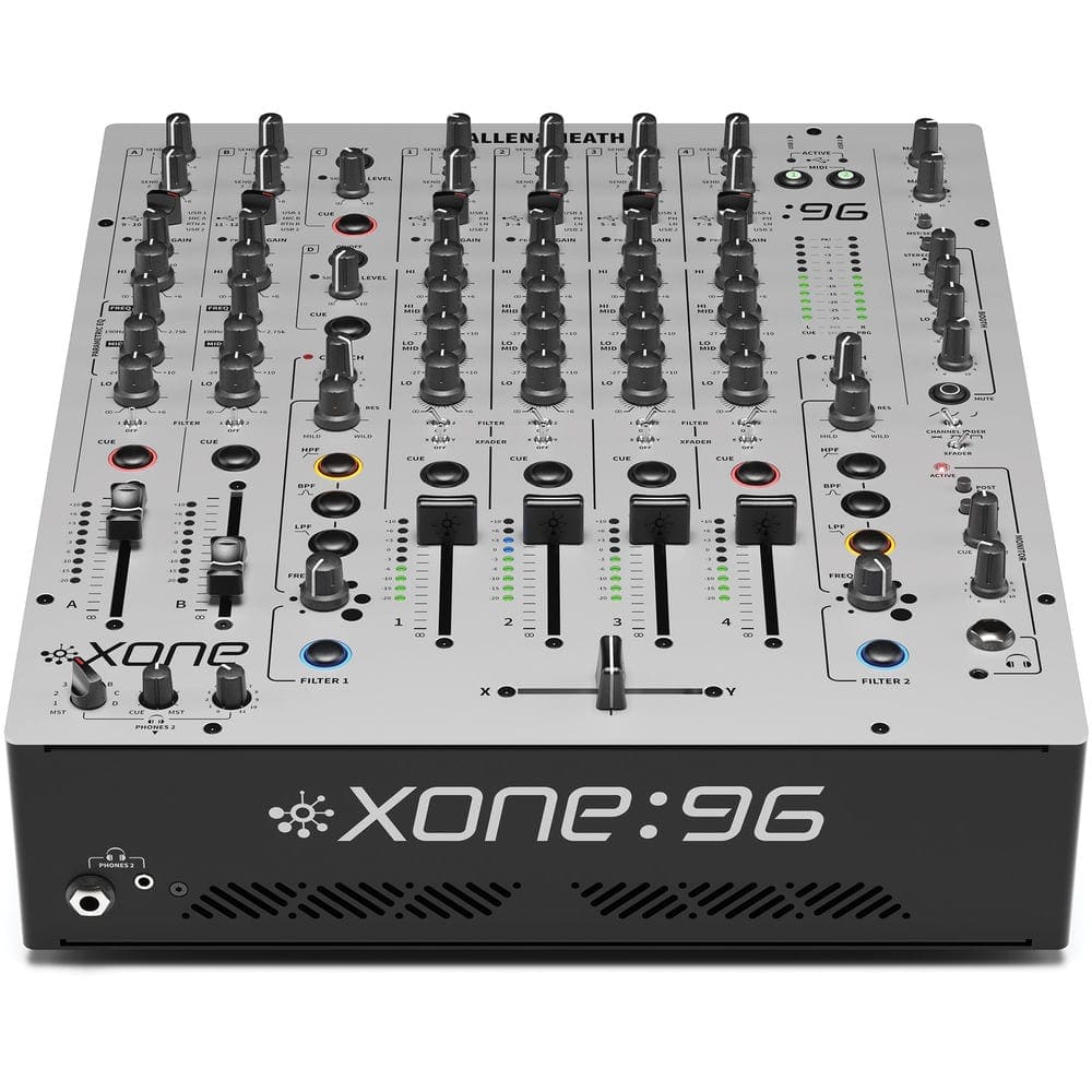 Allen & Heath XONE:96 Mixer, Odyssey Travel Case and Decksaver Bundle