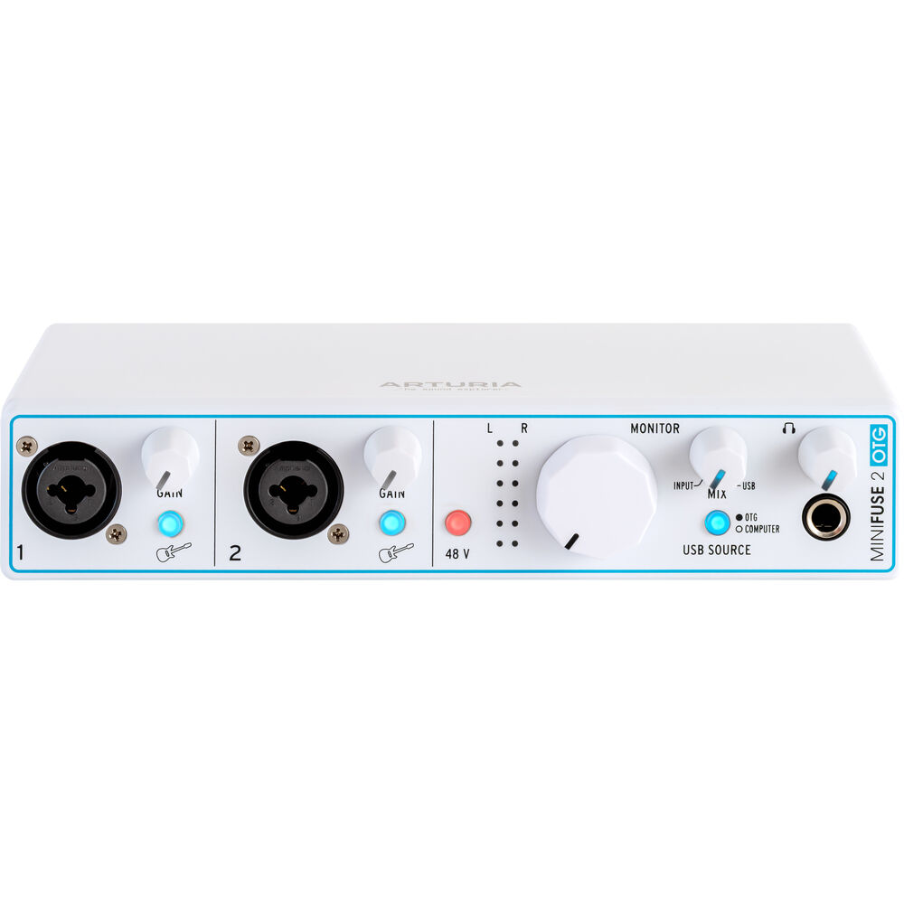 Arturia MiniFuse 2 OTG 2x2 USB-C Audio Interface