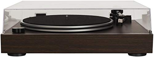 Crosley C8A-WA Belt-Driven Record Player Turntable with Built-in Pre-Amp, Walnut
