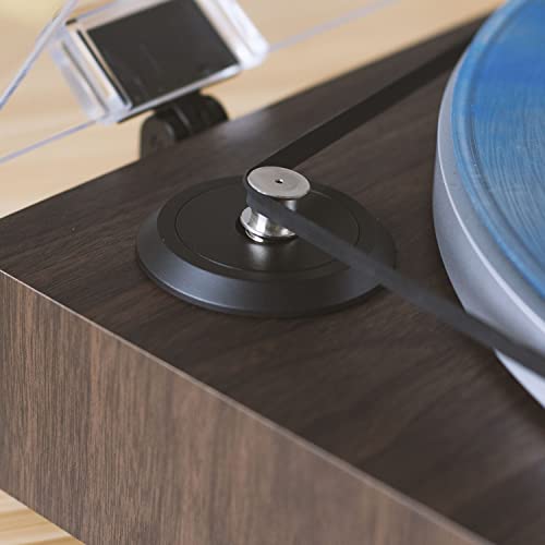 Crosley C8A-WA Belt-Driven Record Player Turntable with Built-in Pre-Amp, Walnut