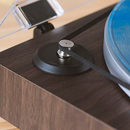Crosley C8A-WA Belt-Driven Record Player Turntable with Built-in Pre-Amp, Walnut