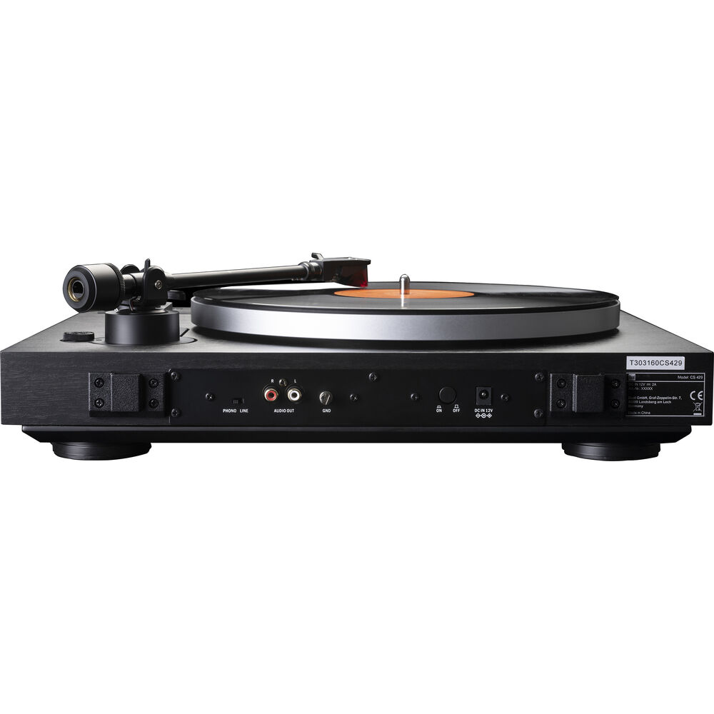 Dual Electronics CS 429 Fully-Automatic Three-Speed Turntable (Walnut)