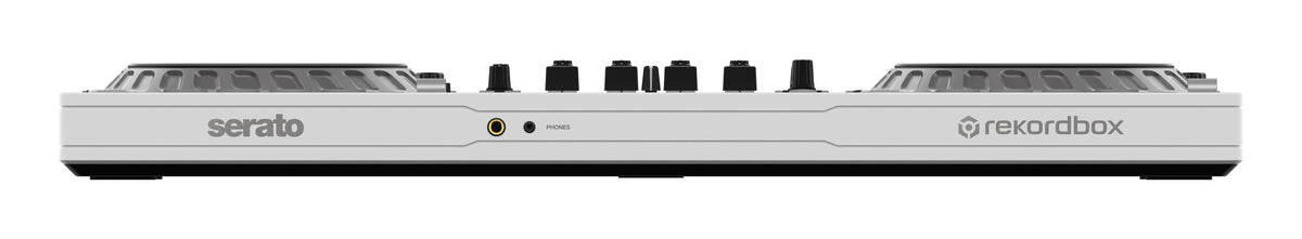 Pioneer DJ DDJ-FLX10-W Limited Edition - 4-channel DJ controller + Odyssey Industrial Board Flight Case