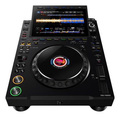AlphaTheta CDJ-3000X A next-generation flagship DJ player + Odyssey Watertight and Dustproof Case
