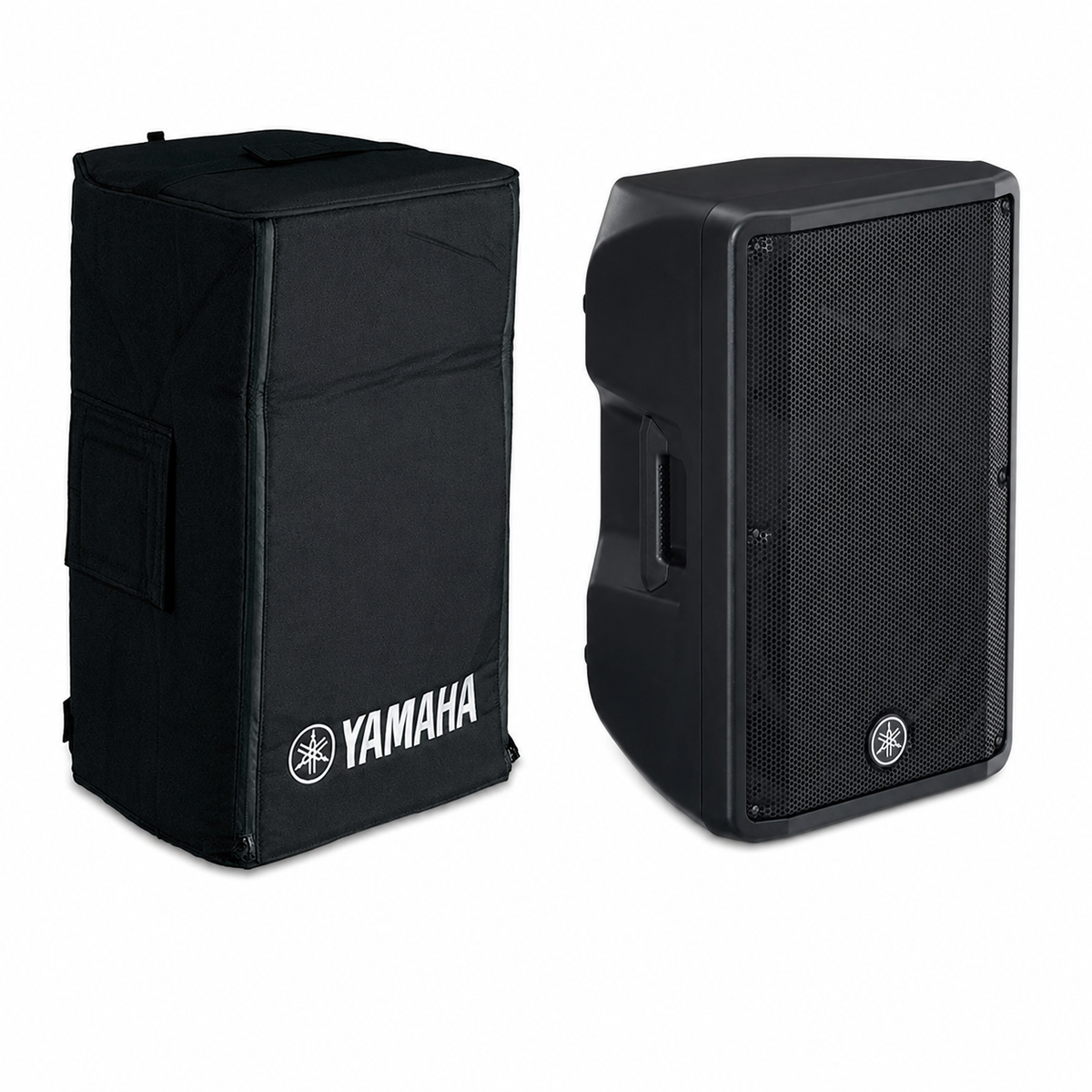 Yamaha DBR12- 12 2-Way Powered Loudspeaker + Yamaha SPCVR-1201 Speaker Cover