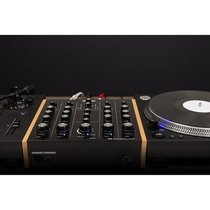 Headliner R4 Professional 4-Channel Rotary DJ Mixer + Decksaver Headliner Cover