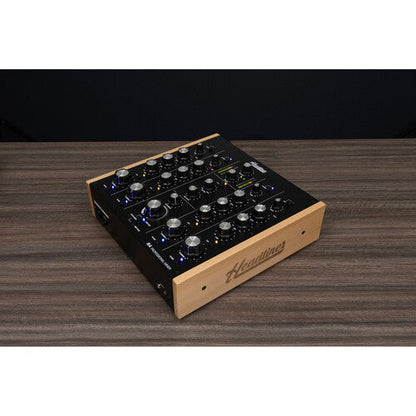 Headliner R4 Professional 4-Channel Rotary DJ Mixer + Decksaver Headliner Cover