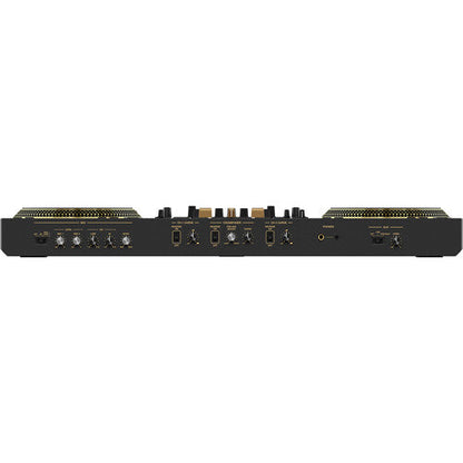 Pioneer DJ DDJ-REV7 2-Channel rekordbox and Serato DJ Pro Controller with Motorized Jog Wheels (Limited Edition Gold) (Open Box)