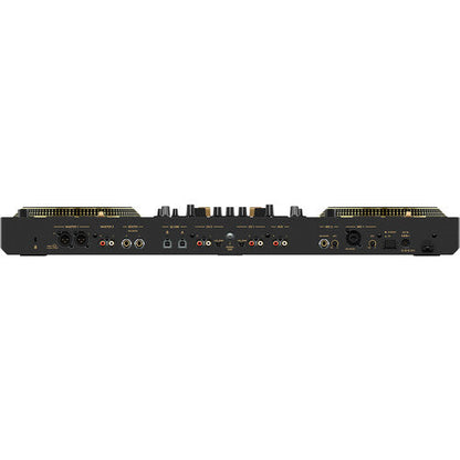 Pioneer DJ DDJ-REV7 2-Channel rekordbox and Serato DJ Pro Controller with Motorized Jog Wheels (Limited Edition Gold) (Open Box)