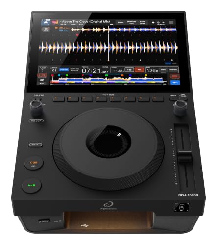 AlphaTheta CDJ-1500X - Professional DJ Player with Wi‑Fi & Cloud Access