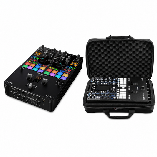 Pioneer DJ DJM-S7 Scratch Style DJ Mixer + Odyssey Base 2 Top Streemline Eva Case