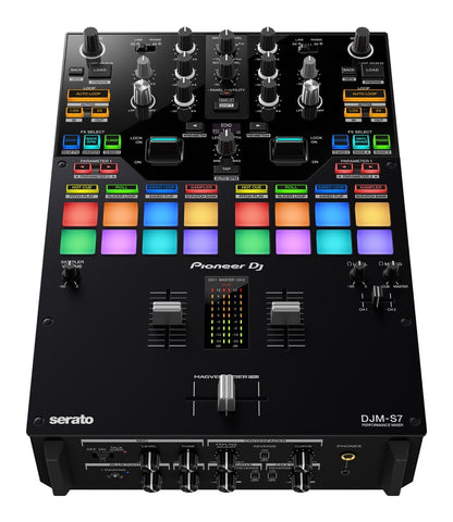 Pioneer DJ DJM-S7 Scratch Style DJ Mixer + Odyssey Streemline Series EVA-Molded Soft Case