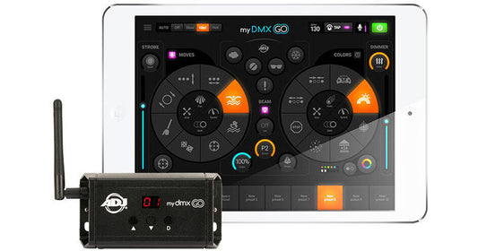 American DJ myDMX Go - DMX Lighting Control System with Wi-Fi/USB Interface (iPad/Android) (Open Box)