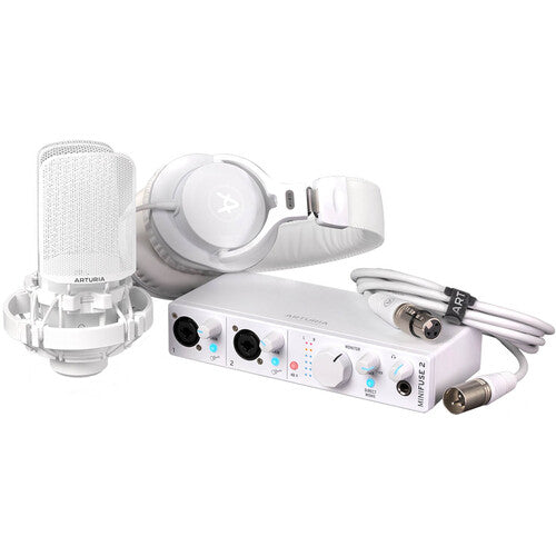 Arturia Minifuse Recording Pack (White) (Open Box)