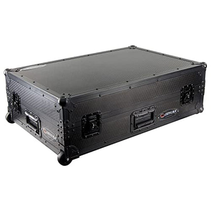 Odyssey Pioneer XDJ-RX3 Industrial Board Glide-Style Case with Wheels (1 RU, All Black)