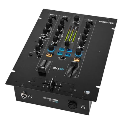 Reloop RMX-22i - 2+1 DJ Mixer with Digital FX and Smart Device Connectivity