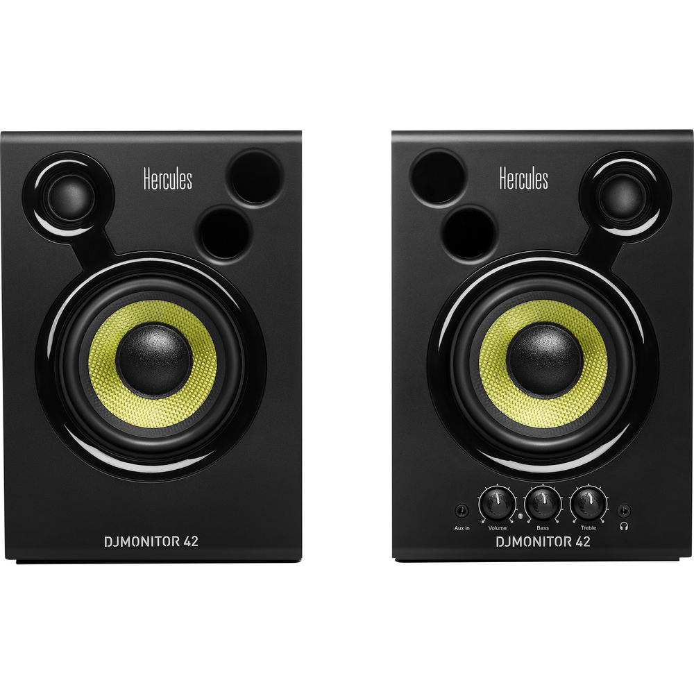 Hercules DJMonitor 42 - 4" Active Multimedia Speakers (Pair)