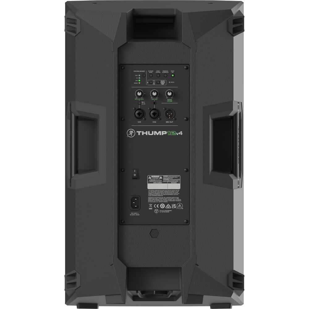 Mackie Thump12v4 12" Professional Powered Loudspeaker with SoundCheck DSP and Bluetooth