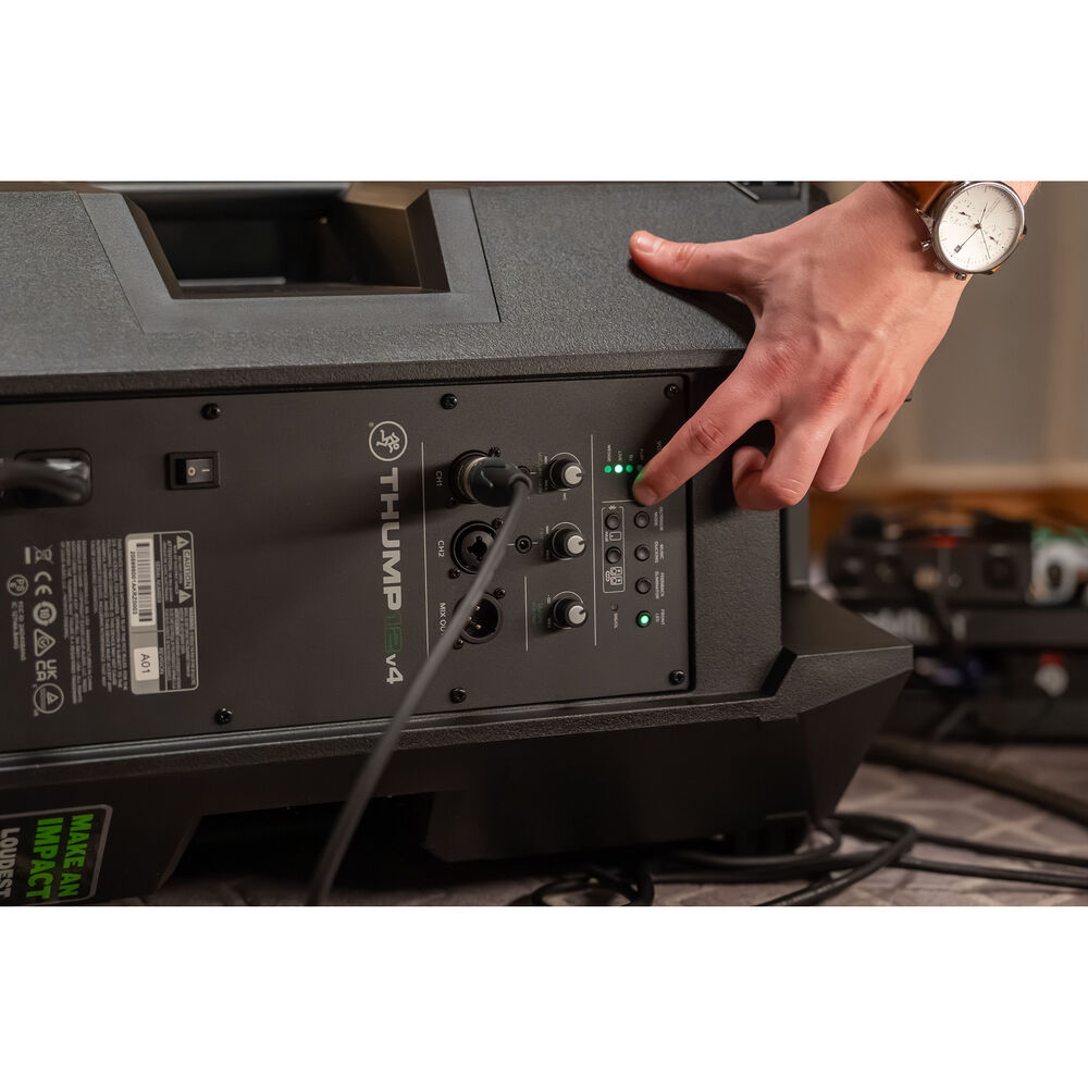 Mackie Thump12v4 12" Professional Powered Loudspeaker with SoundCheck DSP and Bluetooth
