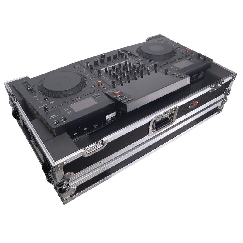ProX ATA Flight-Style Road Case for Pioneer Opus Quad DJ Controller (Black and Silver)