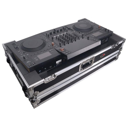 ProX ATA Flight-Style Road Case for Pioneer Opus Quad DJ Controller (Black and Silver)