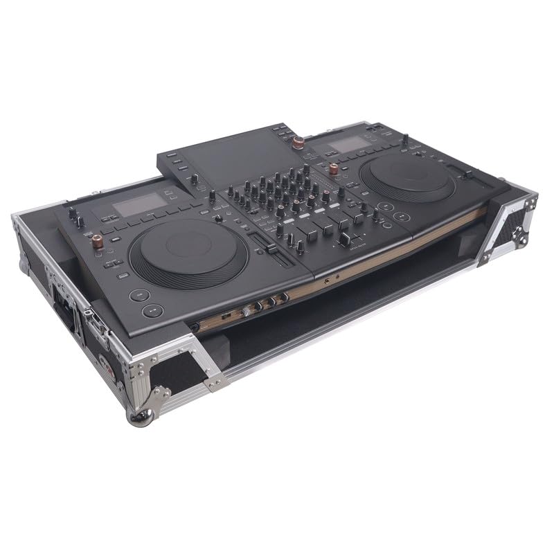 ProX ATA Flight-Style Road Case for Pioneer Opus Quad DJ Controller (Black and Silver)