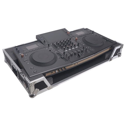 ProX ATA Flight-Style Road Case for Pioneer Opus Quad DJ Controller (Black and Silver)