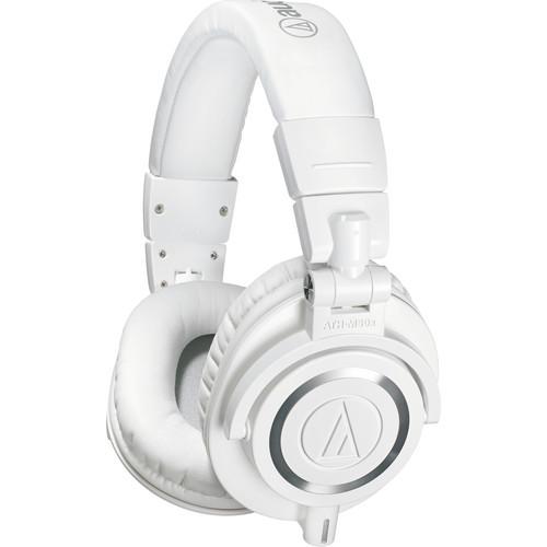 Audio Technica ATH-M50xWH Professional Studio Monitor Headphones (Open Box)