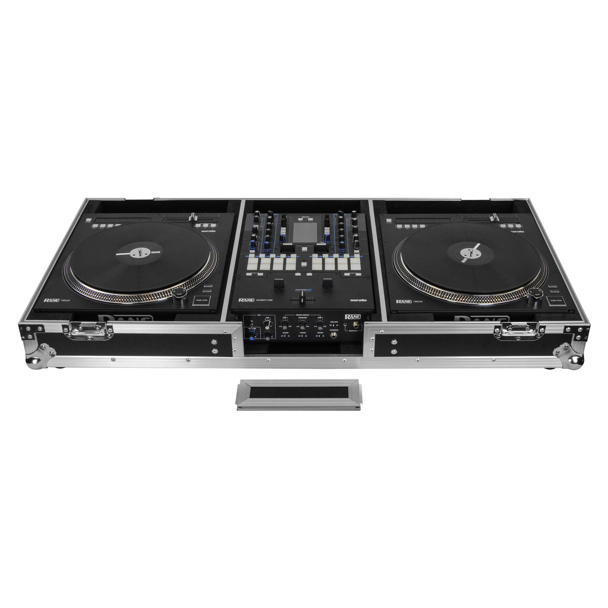 Odyssey Innovative Designs Flight Zone DJ Battle Coffin for Rane 72 Mixer and 2 Rane 12 Controllers