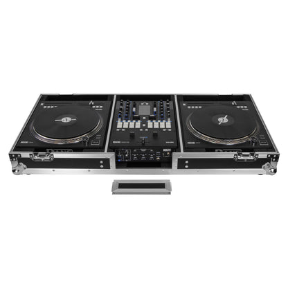 Odyssey Innovative Designs Flight Zone DJ Battle Coffin for Rane 72 Mixer and 2 Rane 12 Controllers