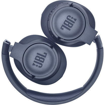 JBL Tune 760NC - Lightweight, Foldable Over-Ear Wireless Headphones with Active Noise Cancellation - Blue