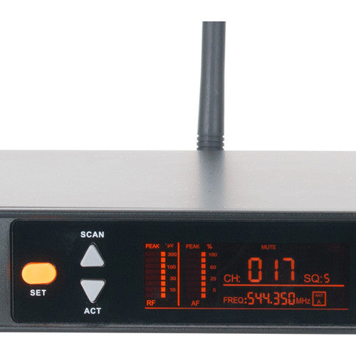American Audio WM-219 Two-Channel UHF Wireless Handheld Microphone System (Open Box)