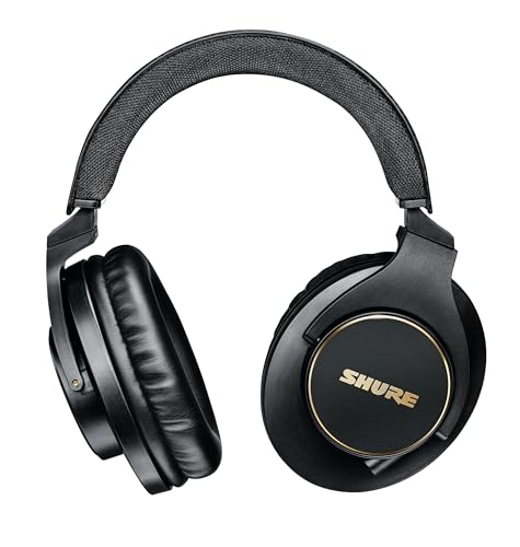 Shure SRH840A Closed-Back Over-Ear Professional Monitoring Headphones
