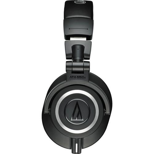 Audio-Technica ATH-M50x Closed-Back Monitor Headphones (Black) (Open Box)
