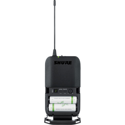 Shure BLX14R/MX53 Rackmount Wireless Omni Earset Microphone System (H10: 542 to 572 MHz)