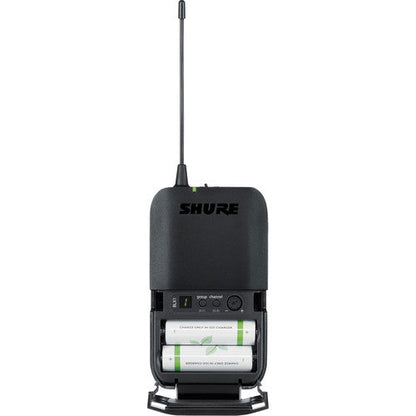 Shure BLX14R/MX53 Rackmount Wireless Omni Earset Microphone System (H10: 542 to 572 MHz)