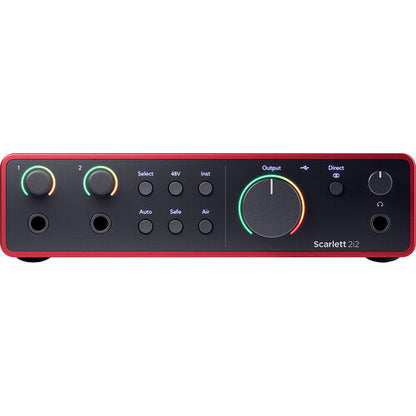 Focusrite Scarlett 2i2 Studio USB-C Audio Interface with Microphone and Headphones (4th Generation) (Open Box)