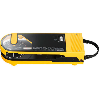 AudioTechnica AT-SB727 Sound Burger Portable Turntable with Bluetooth (Yellow) (Open Box)