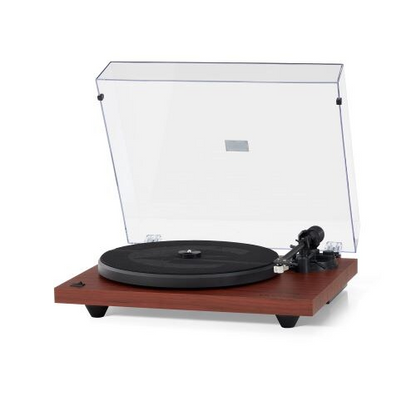 Crosley C6B-MA Belt-Drive Bluetooth Turntable Record Player with Adjustable Tone Arm, Mahogany