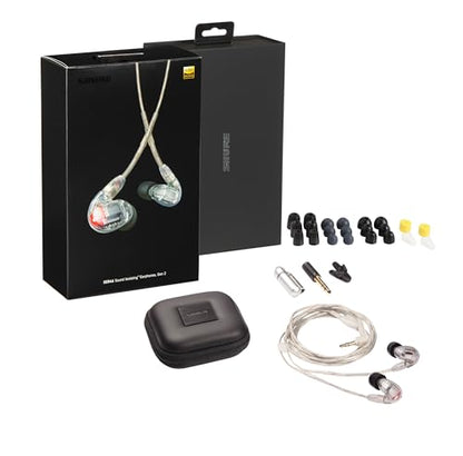 Shure SE846 Pro Gen 2 Sound-Isolating Earphones (Clear)