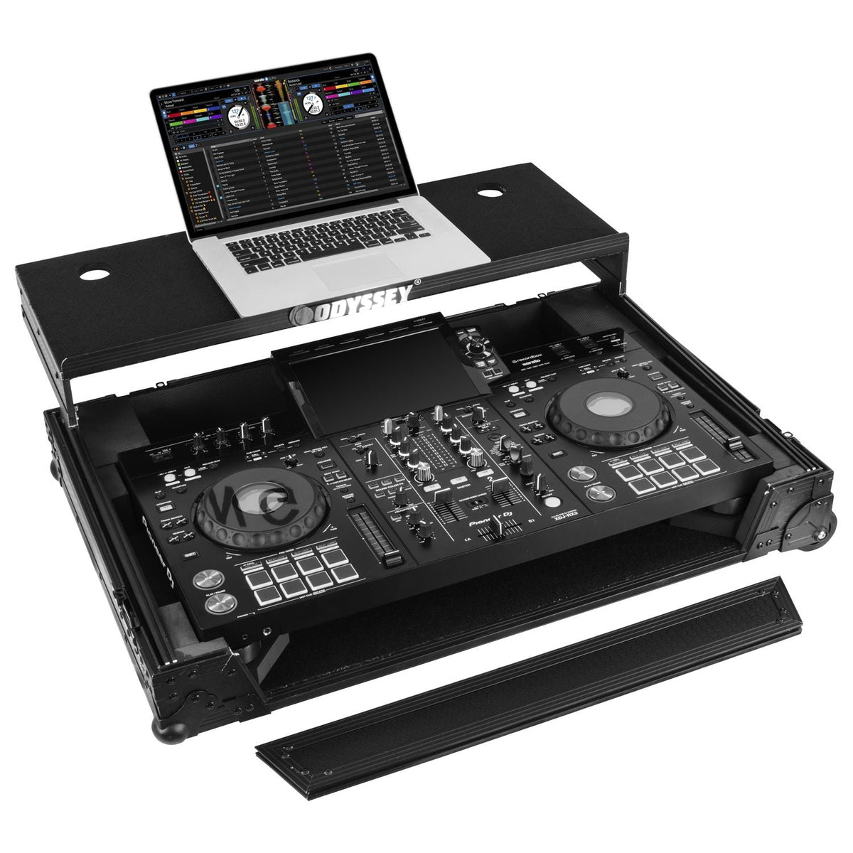 Odyssey Hexagon Industrial Board Case with Glide Platform for Pioneer XDJ-RX3