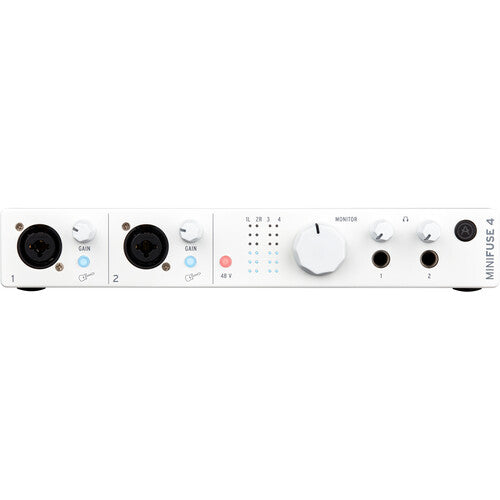 Arturia MiniFuse 4 USB-C Audio Interface, White